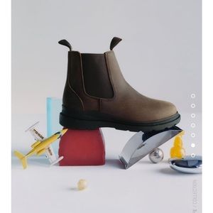NWT ZARA kids brown ankle boot, size 23 (US 7)